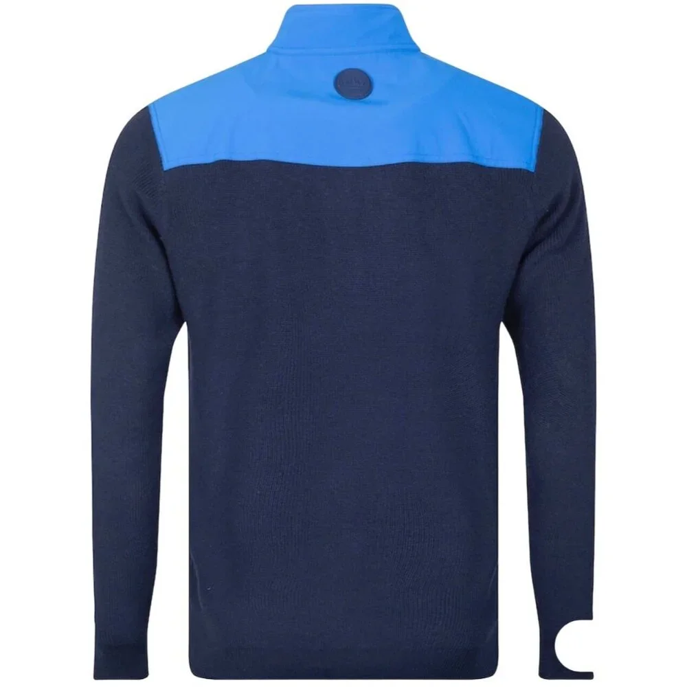 Peter Millar Crown 1/4 Zip Golf Jacket Sweater Pima Cotton Wool Pullover Small S